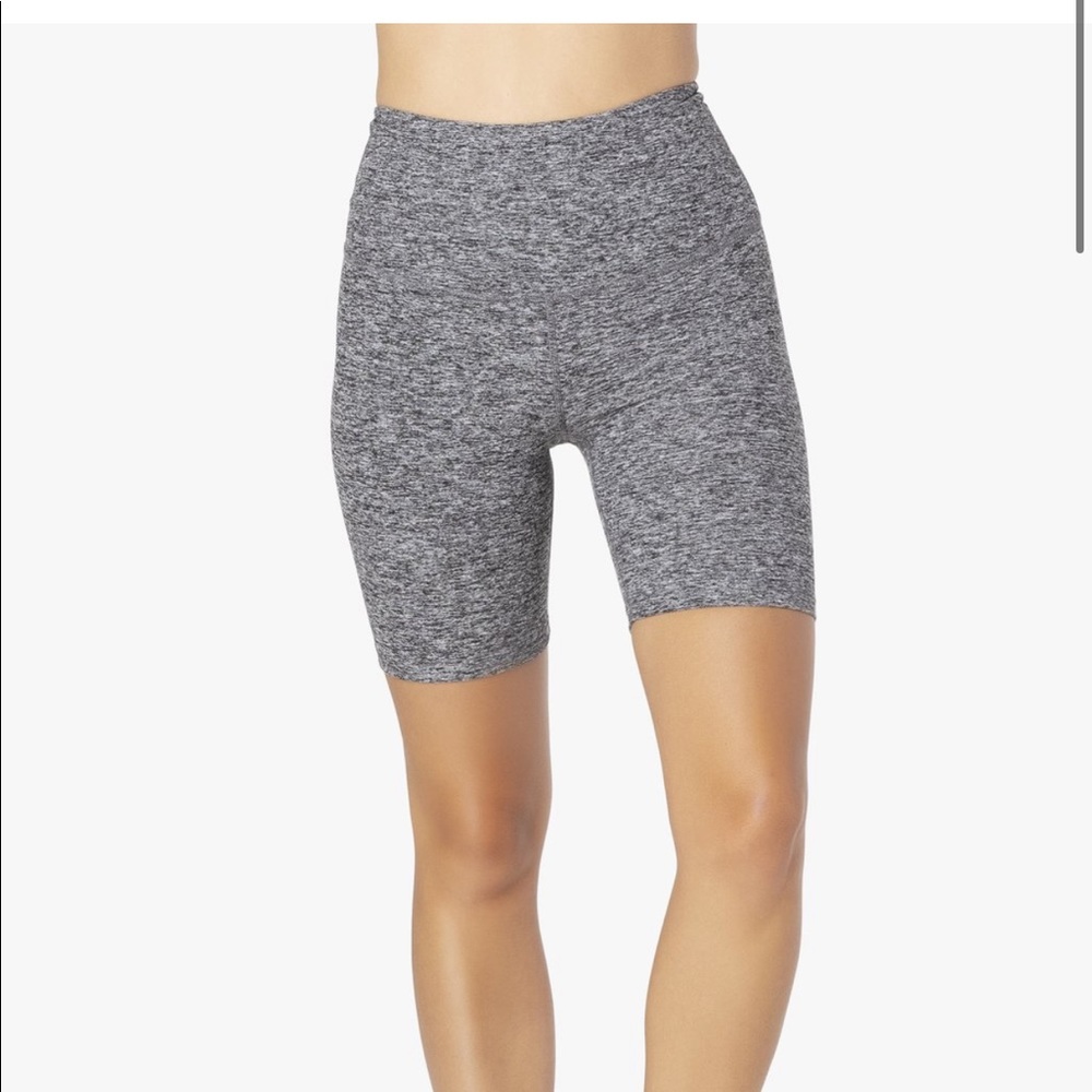 Beyond yoga space dye yoga shorts